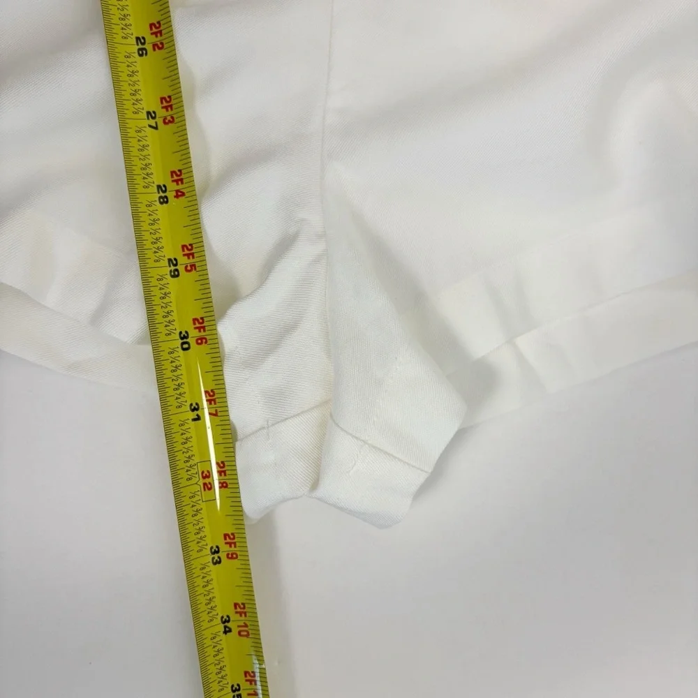 L’Academie Dylan Romper in White Size S